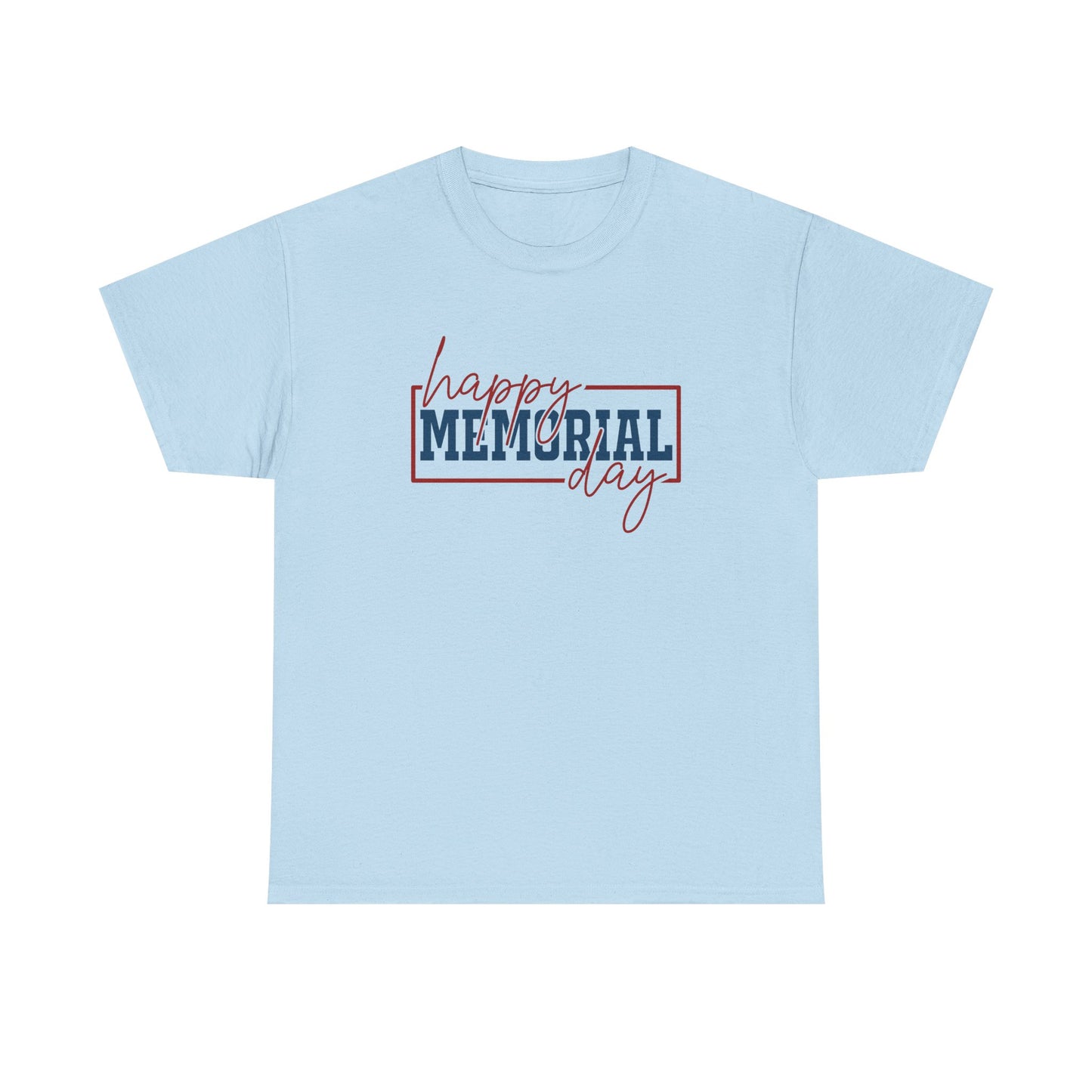 Happy Memorial Day T-shirt, Patriotic Tee, USA Shirt, Memorial Day Gift, American Pride Apparel, Holiday Clothing, gift for her,gift for him