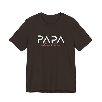 Personalized Dad Shirt with Name, Father T-Shirt Gift, Customize Father Shirt, Custom Text Shirt, Custom Name Shirt,  Father Day Gift