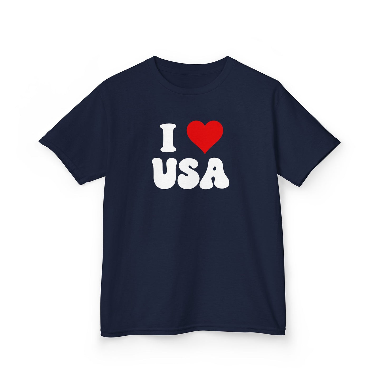 I Love USA T-Shirt, Patriotic Tee, American Flag Shirt, USA Pride, Fourth of July, USA Gift, America Lover,  Red White Blue, gift for her