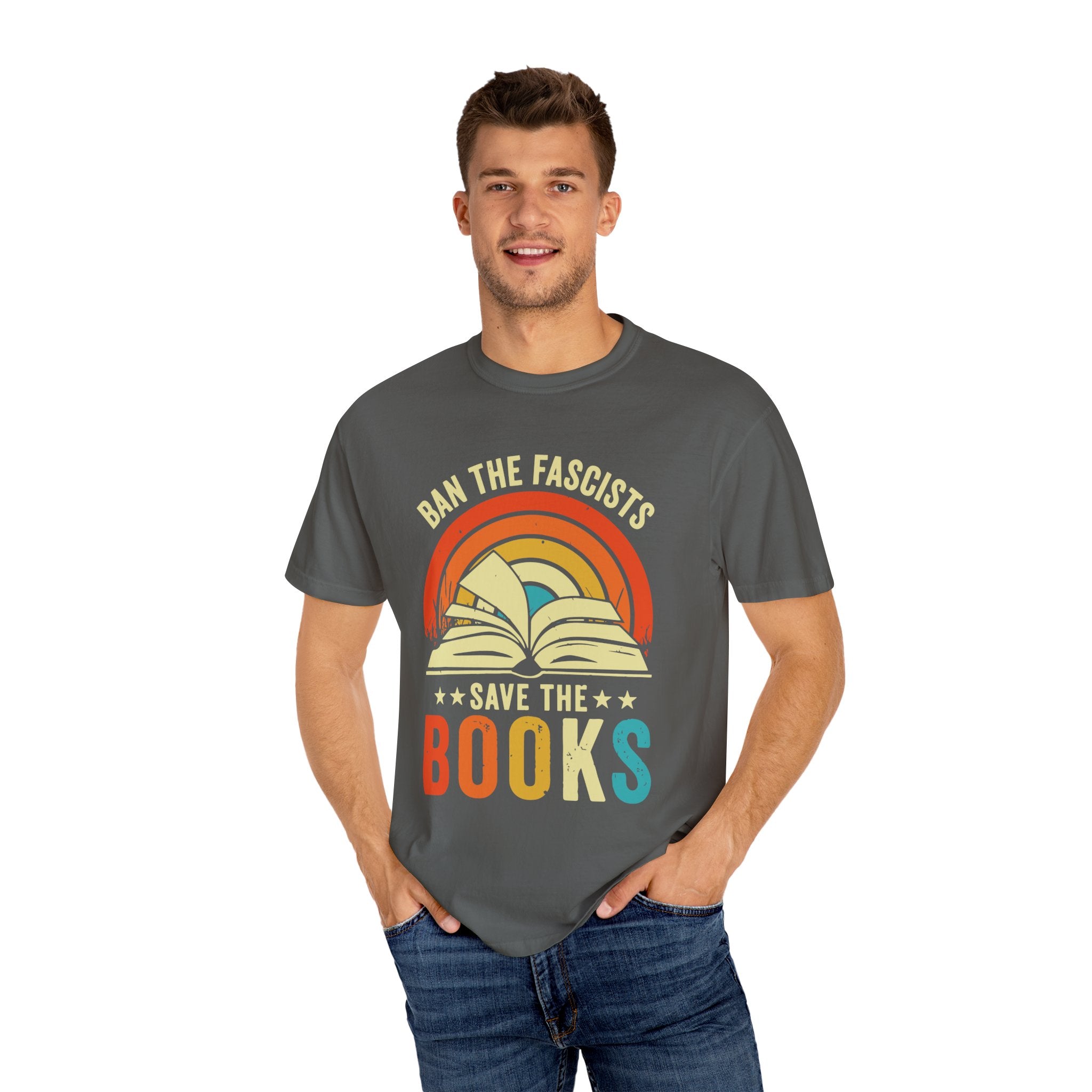 Ban The Fascists Save The Books Shirt, Bookworm Shirt, Gift For Book Lover Shirt, Funny Book Lovers, Book Lover Shirt, Reading Shirt,