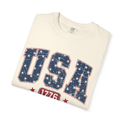 USA Comfort Colors Shirt, Red White and Blue, America Shirt, 4th of July Tee,mothers day, mommy and me, mom, 4th of july, patriotic