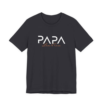 Personalized Dad Shirt with Name, Father T-Shirt Gift, Customize Father Shirt, Custom Text Shirt, Custom Name Shirt,  Father Day Gift