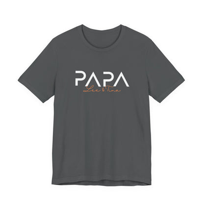 Personalized Dad Shirt with Name, Father T-Shirt Gift, Customize Father Shirt, Custom Text Shirt, Custom Name Shirt,  Father Day Gift