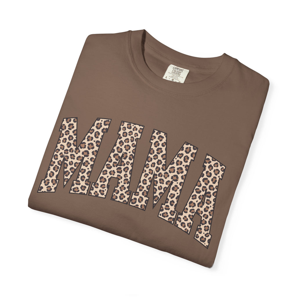 Comfort Colors® Leopard Mama Shirt, Gift For Mom, Mama Shirt, Mothers Day Gift, Gift For Mom, new mama gift, gift for her, gift for him