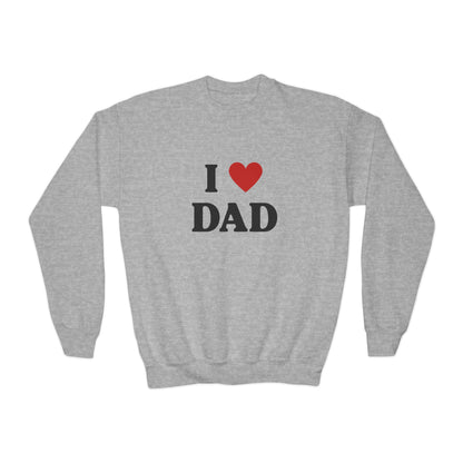 I Love Dad Baby Shirt, 1st Father's Day, I Love Dad Toddler Shirt , Dad Shirt for Kids, Gift for Dad From Kids, New Father Shirt, gift Shirt