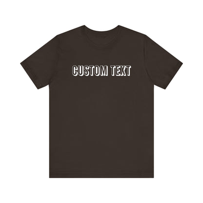 Custom Comfort Colors Shirt, Custom V Neck Shirt, Custom T Shirt, Add Your Own Text, Personalized Shirt , Boho , Adult Shirt, Custom Tee