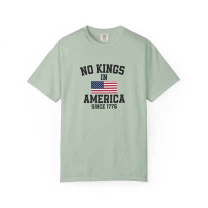 Personalized No Kings in America T Shirt, Democracy Tee, Patriotic Tee , personalized T shirt, 4th July Custom shirt, Liberal Shirt