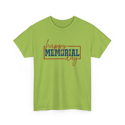 Happy Memorial Day T-shirt, Patriotic Tee, USA Shirt, Memorial Day Gift, American Pride Apparel, Holiday Clothing, gift for her,gift for him