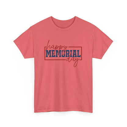 Happy Memorial Day T-shirt, Patriotic Tee, USA Shirt, Memorial Day Gift, American Pride Apparel, Holiday Clothing, gift for her,gift for him