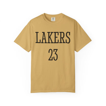 Lakers Basketball Team Shirt , James Basketball shirt, Lakers Custom Shirt, Custom text Shirt, comfort custom text, Los Angeles Basketball