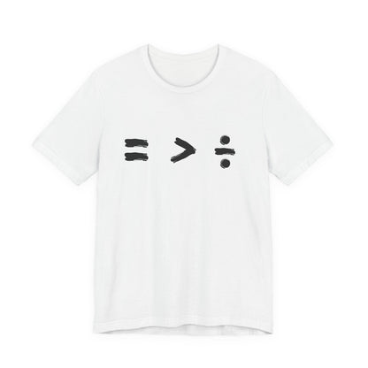 Equality Is Greater Than Division Shirt, Human Rights Shirt, Equality Shirt, Social Justice Shirt, BLM Shirt, Black Lives Matter Shirt,