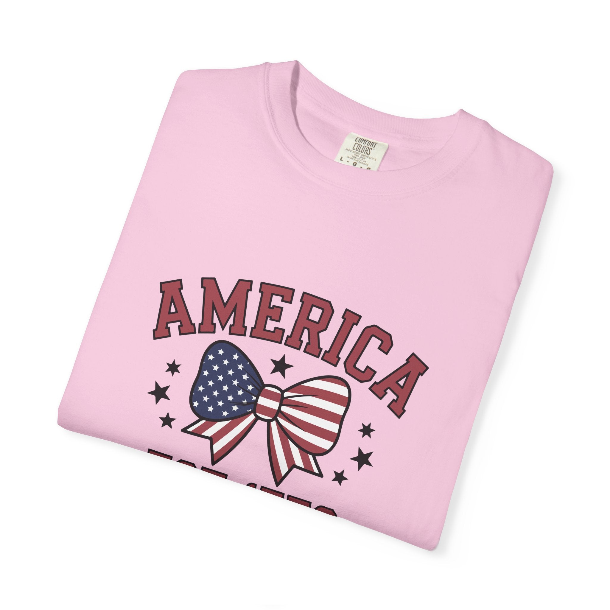 Comfort Colors USA Shirt, 4th of July shirt, America est 1776 shirt, red white blue shirt, summer patriotic shirt for women, gift fo her