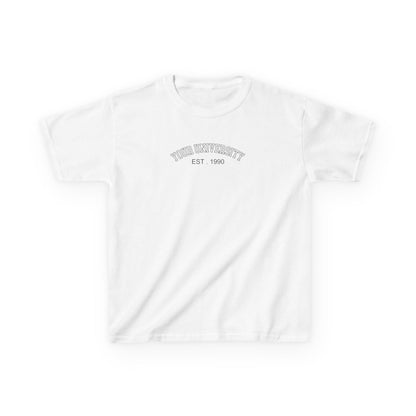 Personalized University Baby Tee, Personalized University Name Shirt, personalized text shirt, Custom Text Shirt, Graduation shirt, Crop Top
