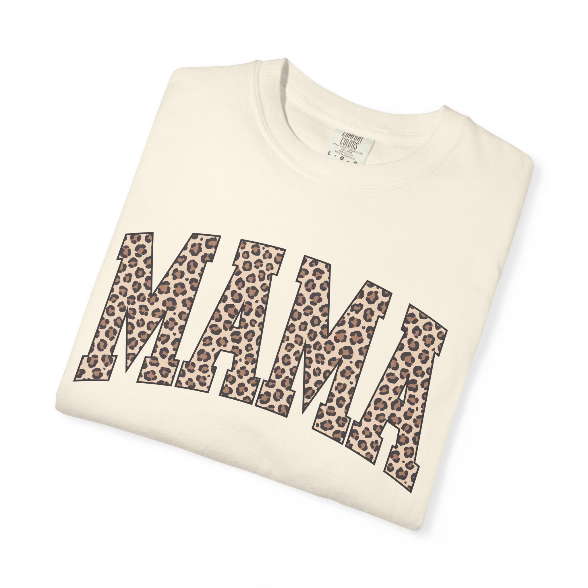 Comfort Colors® Leopard Mama Shirt, Gift For Mom, Mama Shirt, Mothers Day Gift, Gift For Mom, new mama gift, gift for her, gift for him