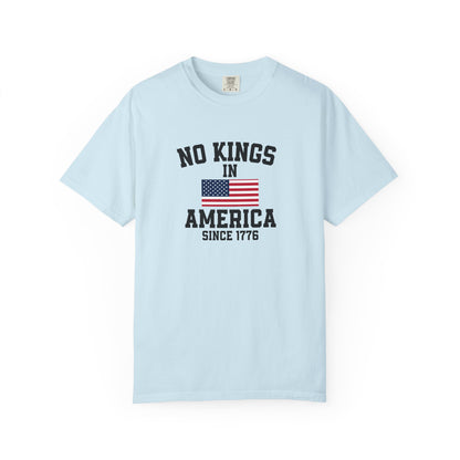 Personalized No Kings in America T Shirt, Democracy Tee, Patriotic Tee , personalized T shirt, 4th July Custom shirt, Liberal Shirt
