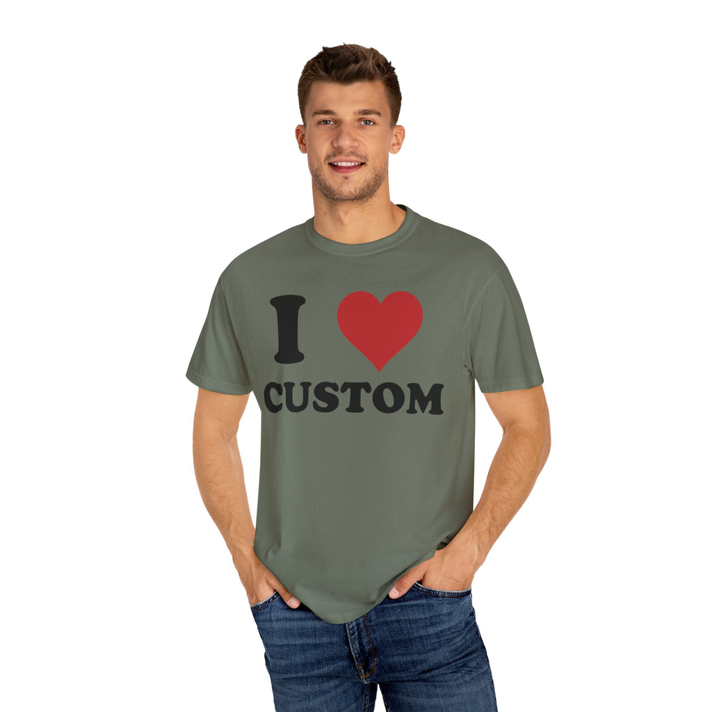 Comfort Colors® Custom Text Shirt, Personalized Name Shirt, Personalized Comfort Colors Shirt, Custom Shirt for Men and  Women,Gift for Mom,