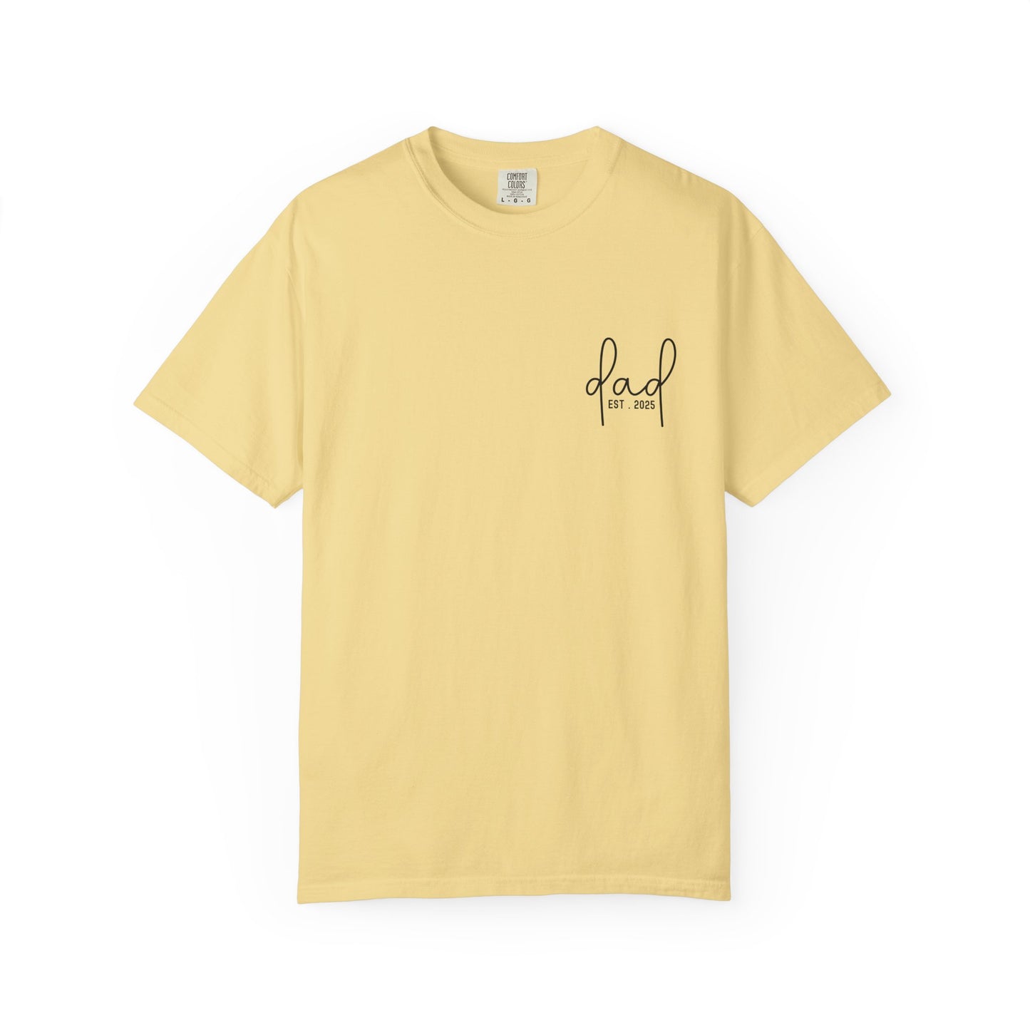 Personalized Dad Shirt, Dad Shirt, Gift for Dad, Dad Tee,  Dad EST Shirt, Dad Custom Shirt, Custom text, Gift for Dad, Father Gift