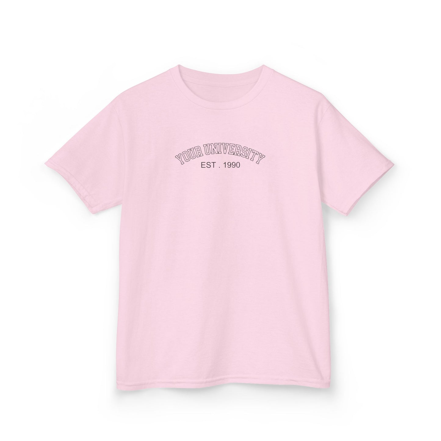 Personalized University Baby Tee, Personalized University Name Shirt, personalized text shirt, Custom Text Shirt, Graduation shirt, Crop Top
