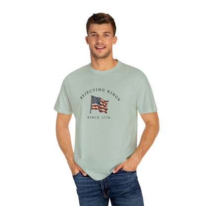Comfort Colors® Rejecting Kings Since 1776 Protest Shirt, Anti Authoritarianism Shirt,  Pro Democracy Shirt, 4th July America Shirt, gift