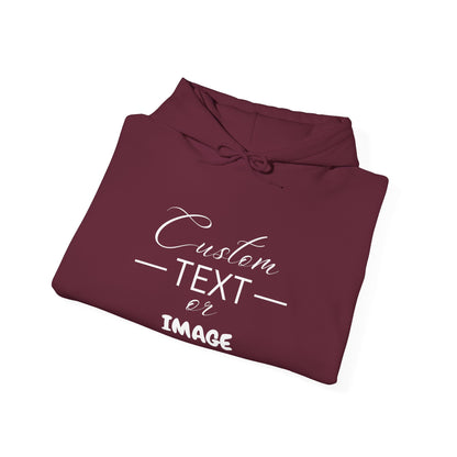 Custom Text Hoodie, Couple Gift Idea, Customized Saying Outfit,  Personalized Your Design Sweatshirt, Personalised Quotes Women Clothings,