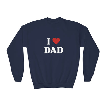 I Love Dad Baby Shirt, 1st Father's Day, I Love Dad Toddler Shirt , Dad Shirt for Kids, Gift for Dad From Kids, New Father Shirt, gift Shirt