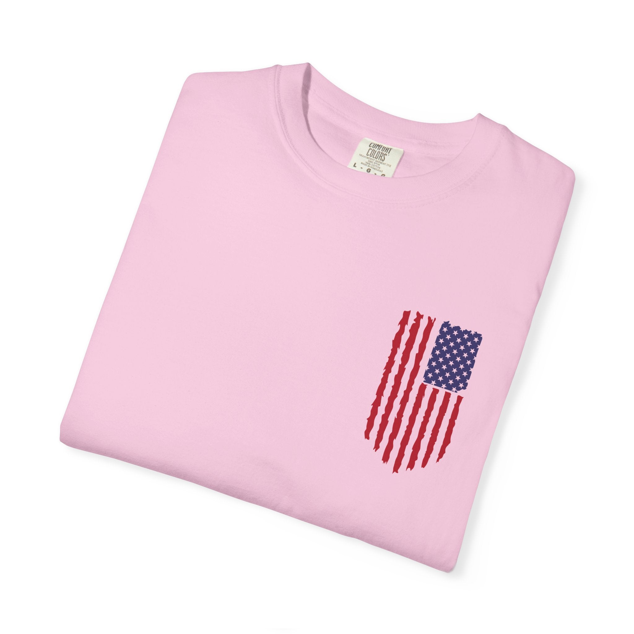 Comfort Colors Men's American Flag  Shirt, American flag 4th of July shirt,  Men's American Flag Shirt, Patriotic Shirt, USA Flag Tee,
