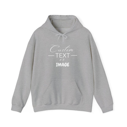 Custom Text Hoodie, Couple Gift Idea, Customized Saying Outfit,  Personalized Your Design Sweatshirt, Personalised Quotes Women Clothings,