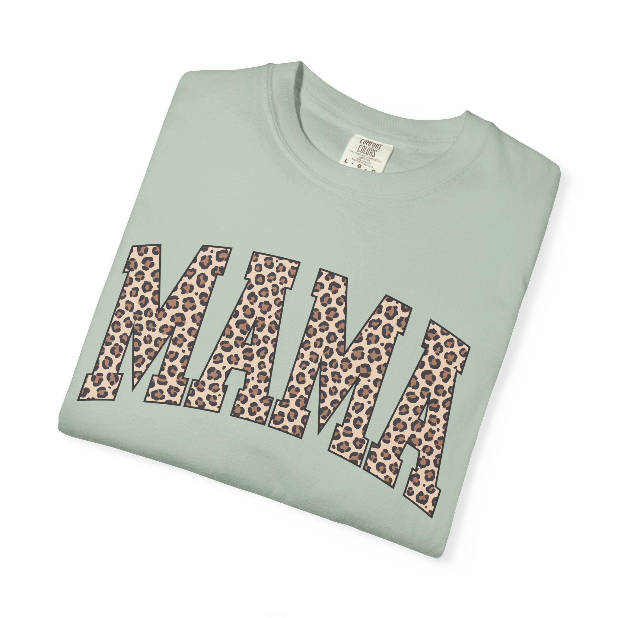 Comfort Colors® Leopard Mama Shirt, Gift For Mom, Mama Shirt, Mothers Day Gift, Gift For Mom, new mama gift, gift for her, gift for him