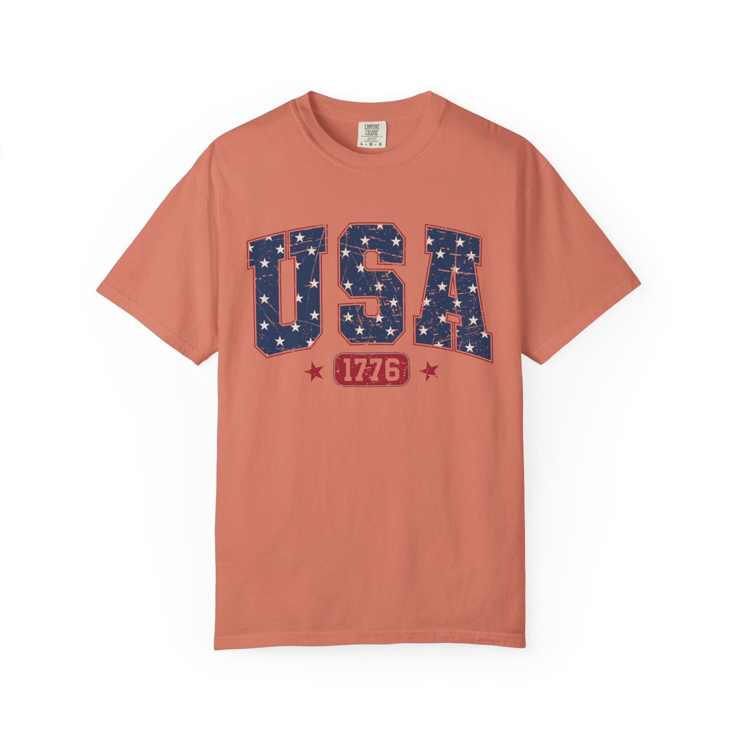 USA Comfort Colors Shirt, Red White and Blue, America Shirt, 4th of July Tee,mothers day, mommy and me, mom, 4th of july, patriotic