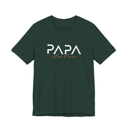Personalized Dad Shirt with Name, Father T-Shirt Gift, Customize Father Shirt, Custom Text Shirt, Custom Name Shirt,  Father Day Gift