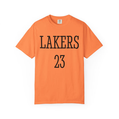 Lakers Basketball Team Shirt , James Basketball shirt, Lakers Custom Shirt, Custom text Shirt, comfort custom text, Los Angeles Basketball