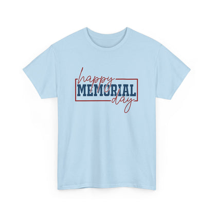 Happy Memorial Day T-shirt, Patriotic Tee, USA Shirt, Memorial Day Gift, American Pride Apparel, Holiday Clothing, gift for her,gift for him
