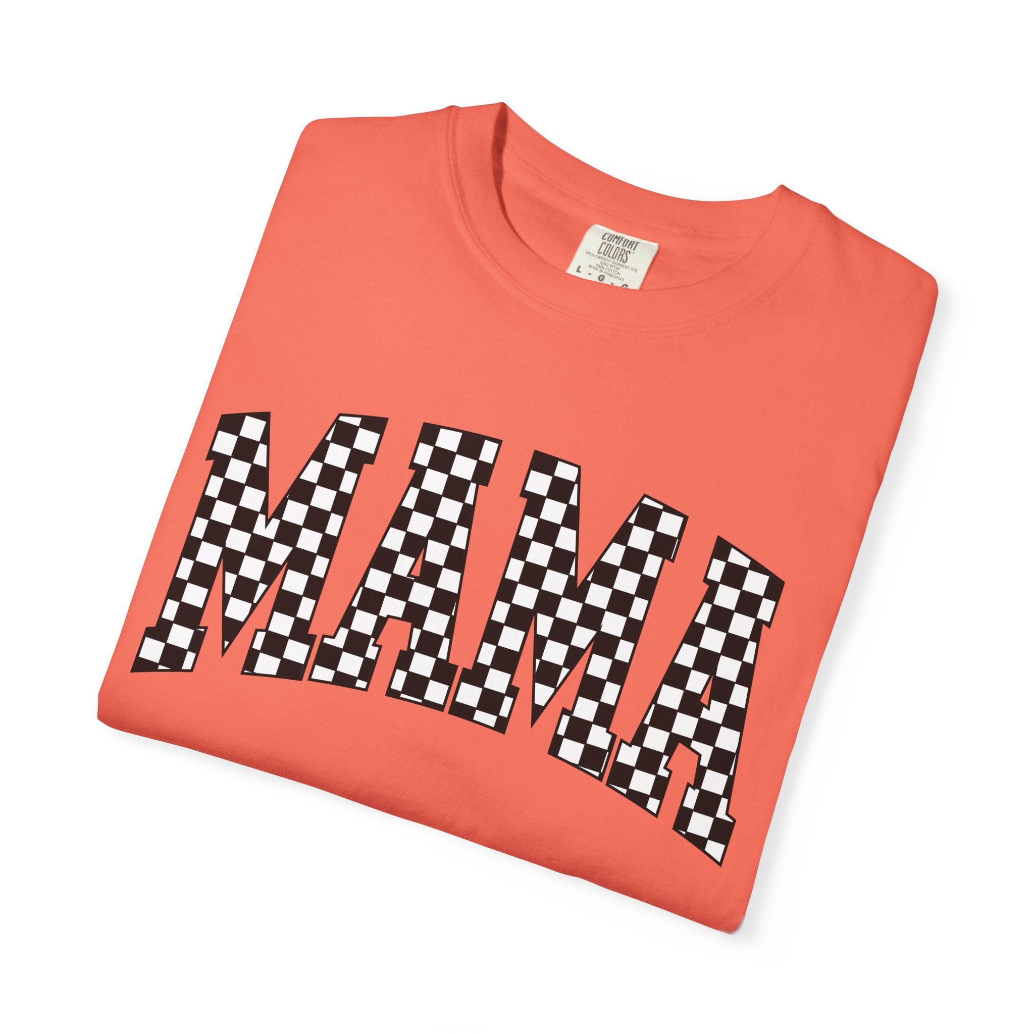 Comfort Colors Checkered Mama Shirt, Gift for Mom, Retro Mom Tee, Mother's Day Gift, Vintage Tshirtshirt, gift for her, mom gifts
