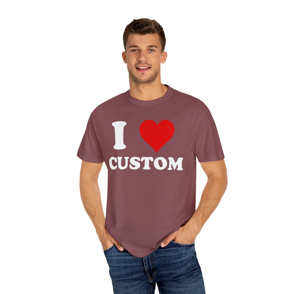 Comfort Colors® Custom Text Shirt, Personalized Name Shirt, Personalized Comfort Colors Shirt, Custom Shirt for Men and  Women,Gift for Mom,