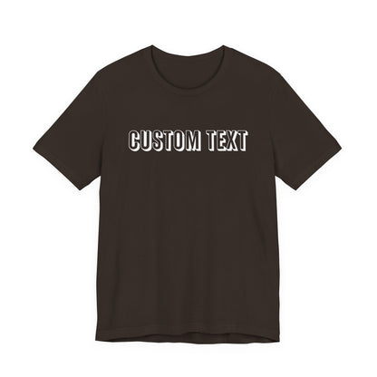 Custom Comfort Colors Shirt, Custom V Neck Shirt, Custom T Shirt, Add Your Own Text, Personalized Shirt , Boho , Adult Shirt, Custom Tee