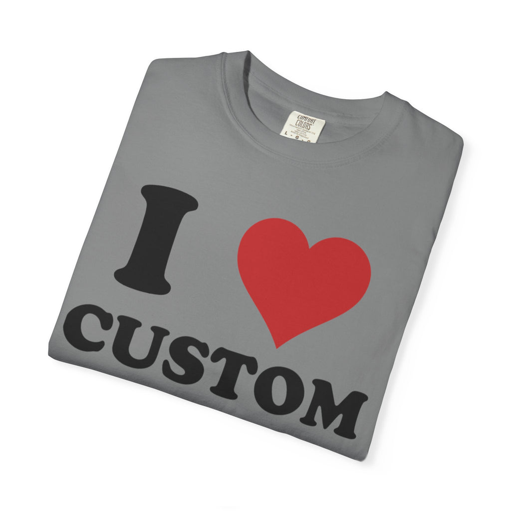 Comfort Colors® Custom Text Shirt, Personalized Name Shirt, Personalized Comfort Colors Shirt, Custom Shirt for Men and  Women,Gift for Mom,