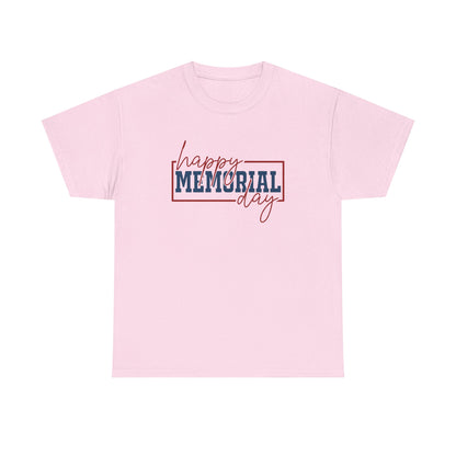 Happy Memorial Day T-shirt, Patriotic Tee, USA Shirt, Memorial Day Gift, American Pride Apparel, Holiday Clothing, gift for her,gift for him