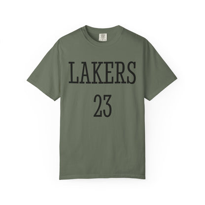Lakers Basketball Team Shirt , James Basketball shirt, Lakers Custom Shirt, Custom text Shirt, comfort custom text, Los Angeles Basketball