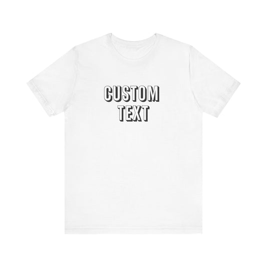 Custom Comfort Colors Shirt, Custom V Neck Shirt, Custom T Shirt, Add Your Own Text, Personalized Shirt , Boho , Adult Shirt, Custom Tee