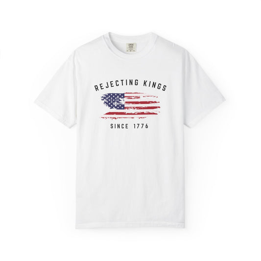 Rejecting Kings Shirt, personalized 4th July independent shirt, Since 1776 Shirt,No Kings In America Shirt,Pro Democracy Shirt,gift for her