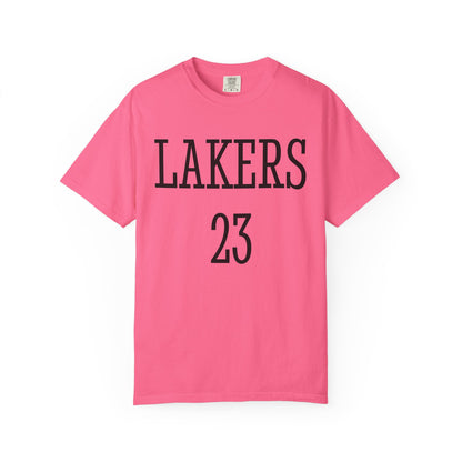 Lakers Basketball Team Shirt , James Basketball shirt, Lakers Custom Shirt, Custom text Shirt, comfort custom text, Los Angeles Basketball