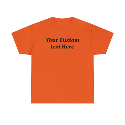 Gildan Custom Text Shirt , Personalized Gildan Shirt, Custom Text T-Shirt , Special Gift For Her Him, Party Outfit , Personalized T-shirt.