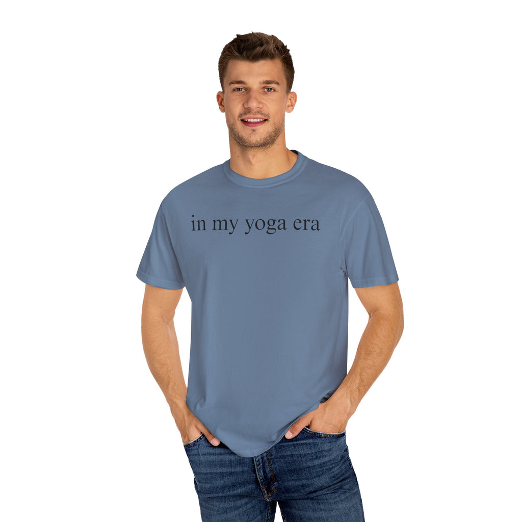 Comfort Colors® In My Yoga Era Shirt, Meditation Shirt for Women, Yoga Lover Shirt, Yoga Saying Shirts, Yoga T Shirt Woman