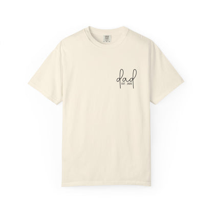 Comfort Color T-Shirt, Custom Text Shirt, Personalized Tee, Father's Day Shirt, Gift for Her, Birthday Gift, Usa Shirt, Grandpa shirt