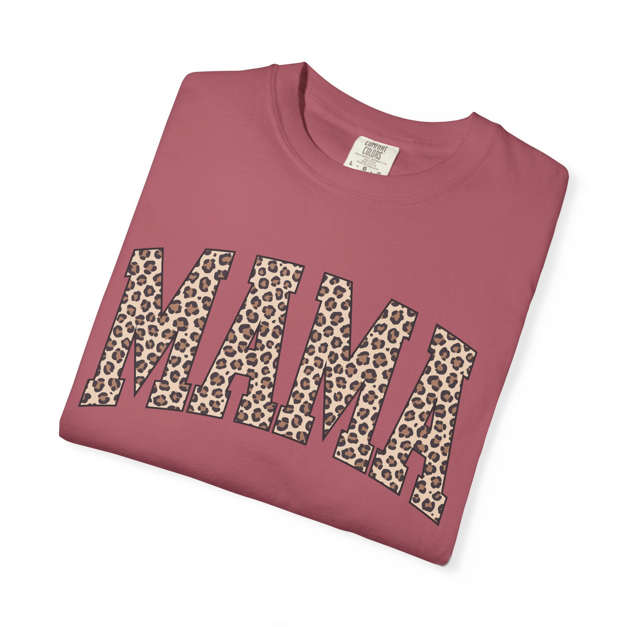 Comfort Colors® Leopard Mama Shirt, Gift For Mom, Mama Shirt, Mothers Day Gift, Gift For Mom, new mama gift, gift for her, gift for him