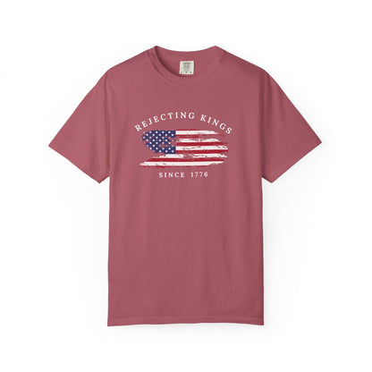 Comfort Colors® Rejecting Kings Since 1776 Protest Shirt, 4th July America Shirt, Anti Trump Shirt,  Pro Democracy Shirt, gift for her