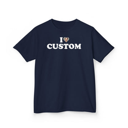 Personalized I Love Custom Svg, I Heart Custom Sweater Text, I Love Photo Svg, Custom I Love Custom ,Custom Graduation Text Gift