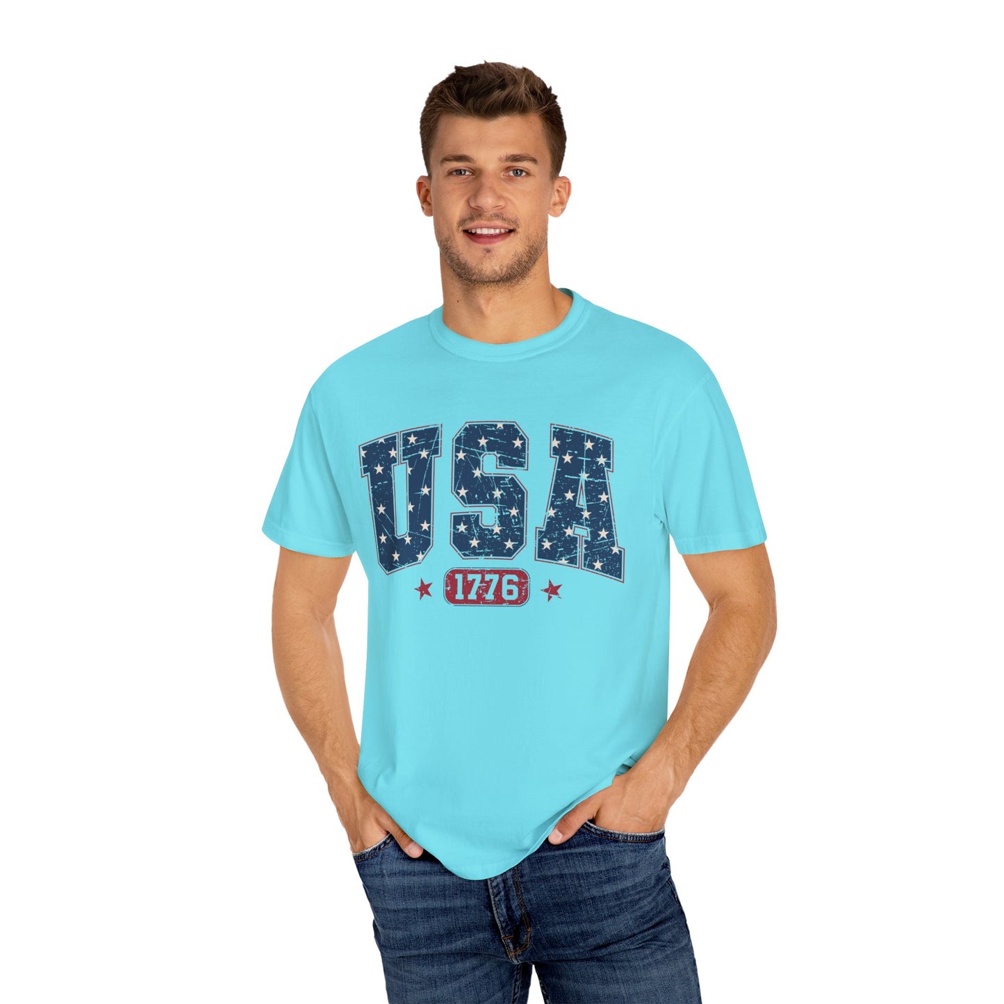 USA Comfort Colors Shirt, Red White and Blue, America Shirt, 4th of July Tee,mothers day, mommy and me, mom, 4th of july, patriotic