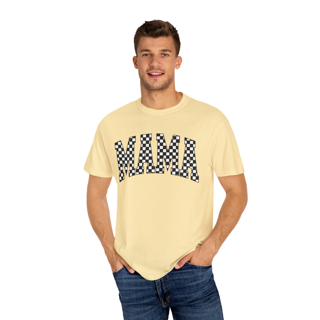 Comfort Colors Checkered Mama Shirt, Gift for Mom, Retro Mom Tee, Mother's Day Gift, Vintage Tshirtshirt, gift for her, mom gifts