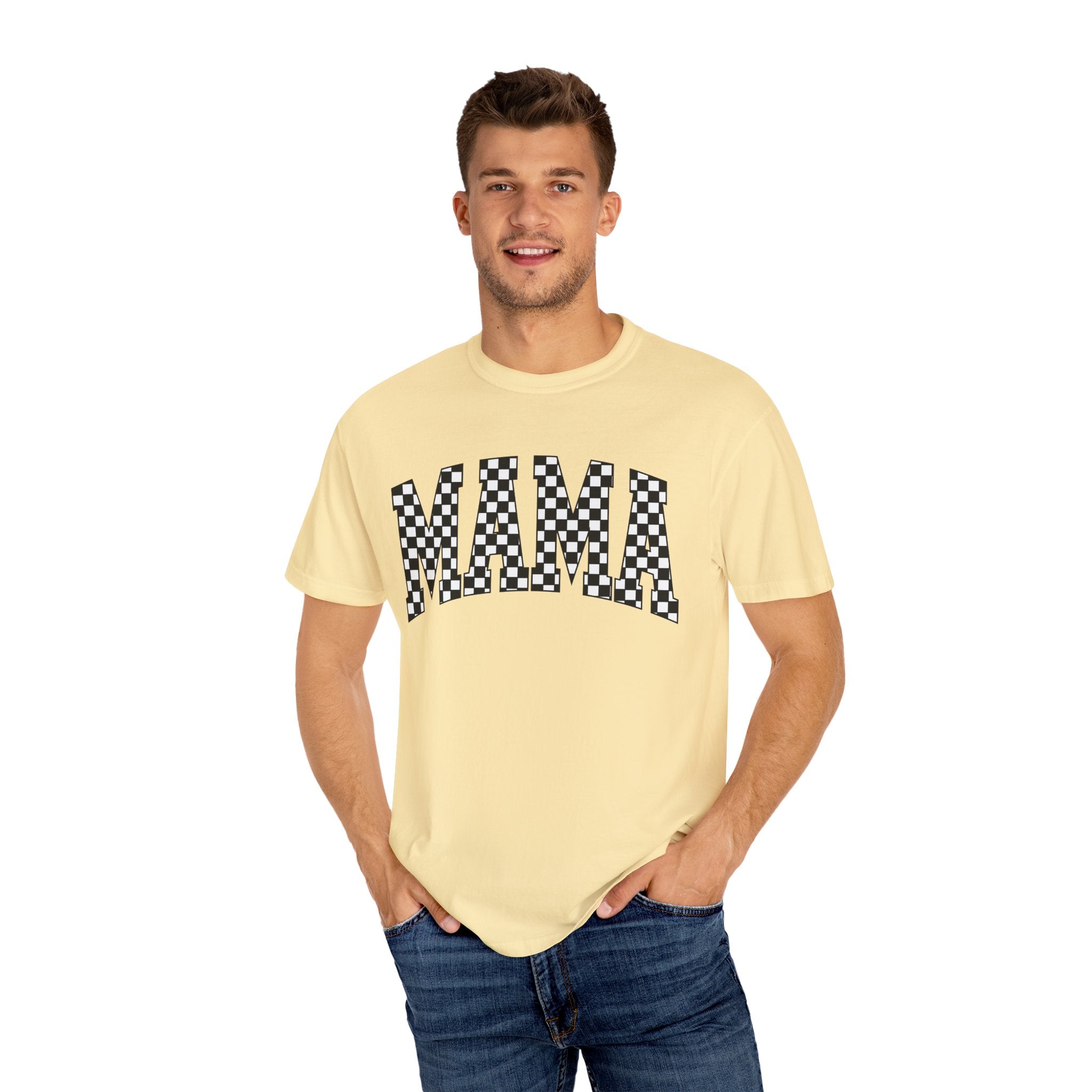 Comfort Colors Checkered Mama Shirt, Gift for Mom, Retro Mom Tee, Mother's Day Gift, Vintage Tshirtshirt, gift for her, mom gifts